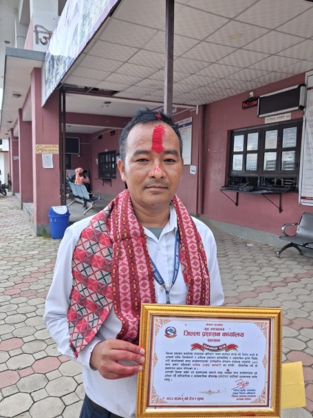 BINOD SHAHI (Employee of the month - असार २०८३)