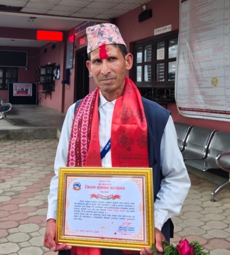 सालिकराम घर्ति (Employee of the month - जेष्ठ)